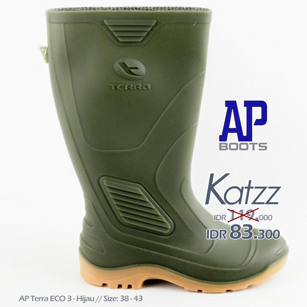 AP Boots TERRA ECO 3 Boot Tinggi Ekonomis Berkualitas. Sepatu Boot AP Tinggi termurah dari AP Boot