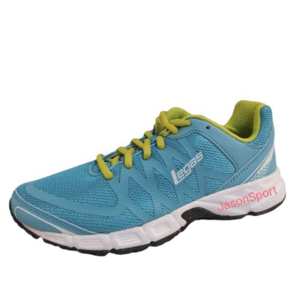 Sepatu League Legas Cewe Biru Evo La W Running Shoes Wanita Original
