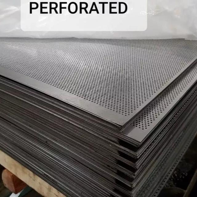 Jual Plat Besi Perforated 08mm X 1x2 Meter Lubang 10mm Shopee Indonesia 7159