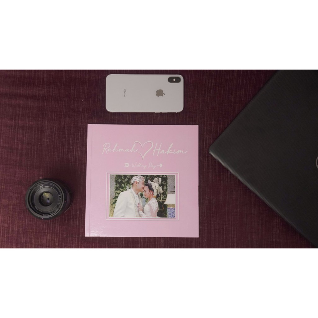 InstaBook Album Foto Custom Soft Cover (Album Foto Kekinian)