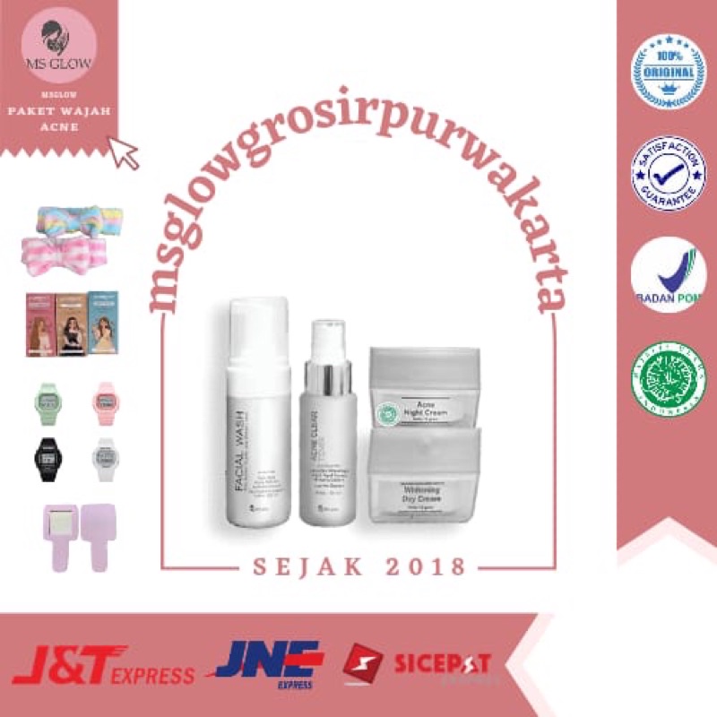 MS GLOW ACNE BARCODE MS GLOW ORIGINAL PURWAKARTA