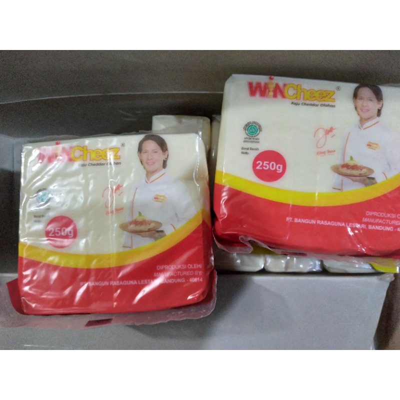 

WinChezz keju cheddar kemasan 250gr