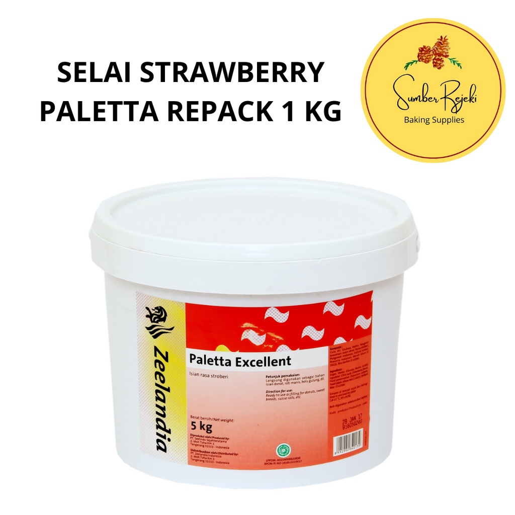 

Selai Strawberry Paletta 1 KG