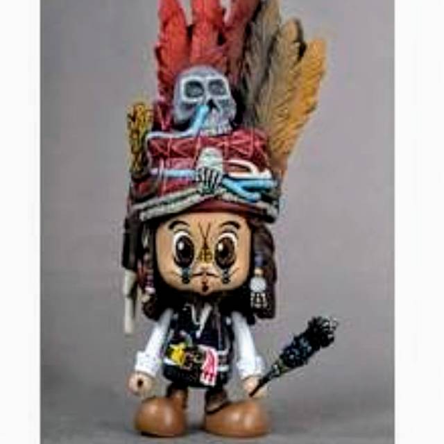 Hot Toys Cosbaby Jack Sparrow Cannibal King Style Original New