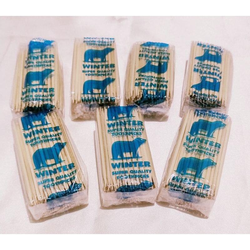 Vinztstore - Refill Tusuk Gigi Tusuk Gigi Kayu Refill Toothpicks Refill Murah Bisa COD