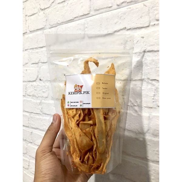 

Keripik Singkong Sanjai (120 gr + 30 gr Ekstra)