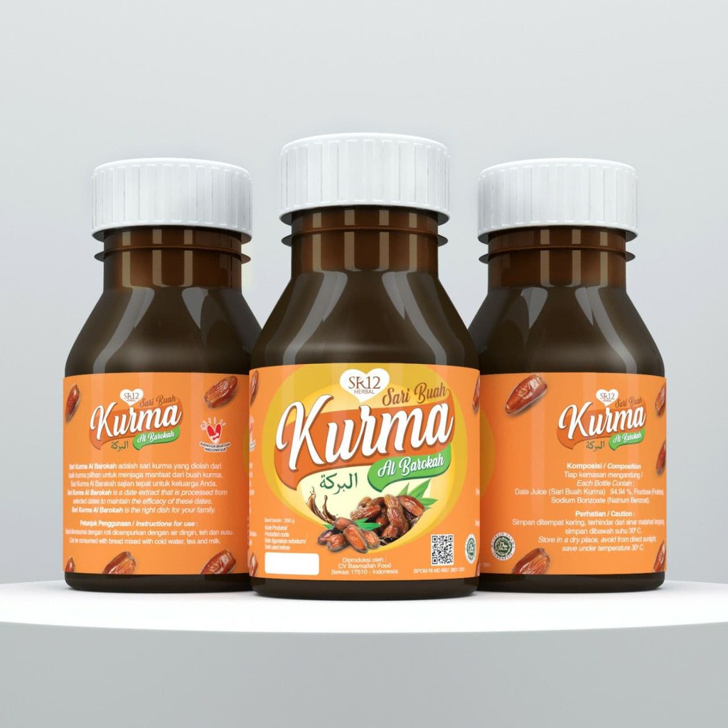 

SARI KURMA SR12 / SIRUP KURMA / IMUN BOOSTER / SARI KURMA ARAB / SUPLEMEN