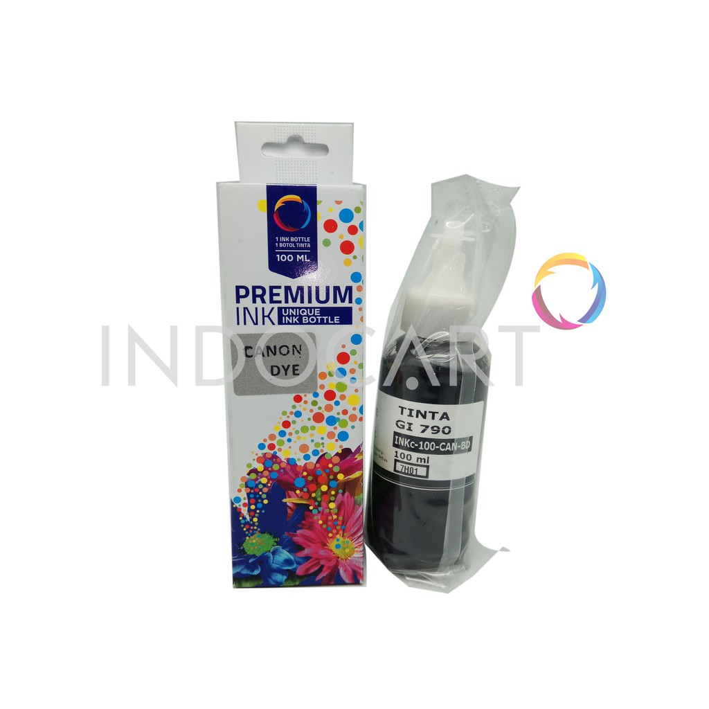 IndoCart Tinta Refill Canon GI790 GI 790 G1000 G2000-Dye-100ml