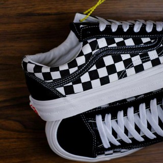 VANS OLD SKOOL LX OG MODERICA CHECKERBOARD BLACK WHITE IMPORT PREMIUM