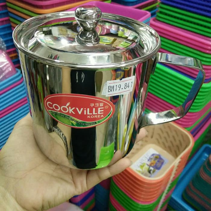 Mug Cookville Korea 10cm stainless steel