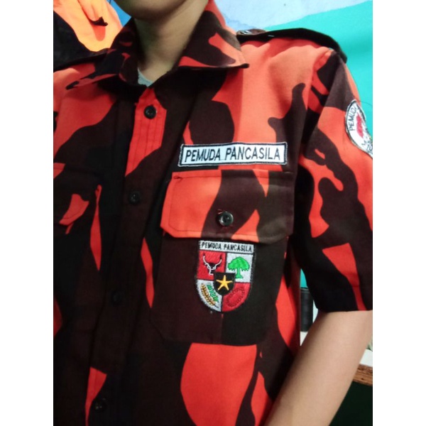 kemeja PDH pemuda pancasila