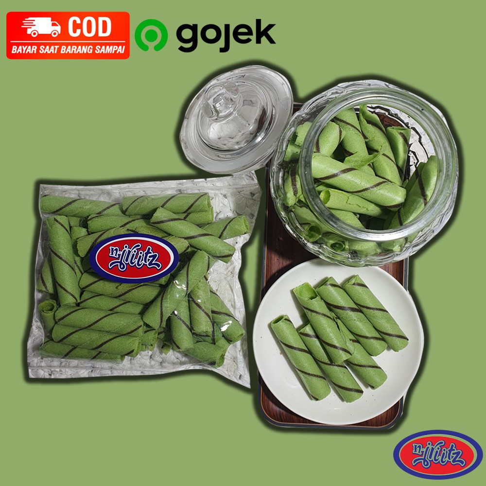 

SNACK SERBA 3 RB / SNACK MURAH / Snack Njritz / Egg Roll Mini Green Tea - ASLI CENTRAL SNACK