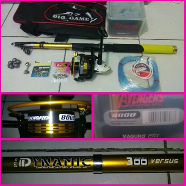 Set pancing laut mantap