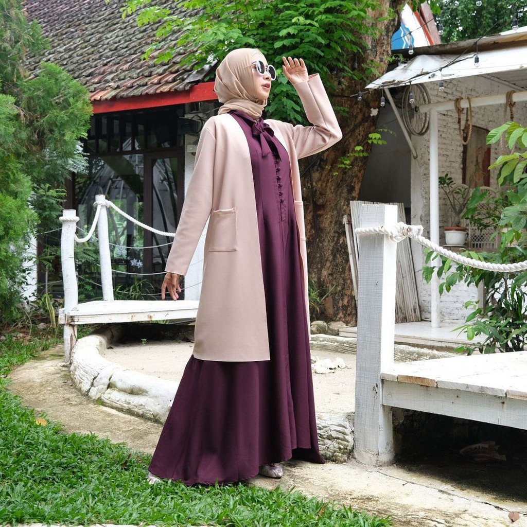 Cecyl Scuba Outer/Outer Scuba/Cardigan Scuba/Long Cardy Scuba/Blazer Scuba/Basic Scuba/Outer Kantong