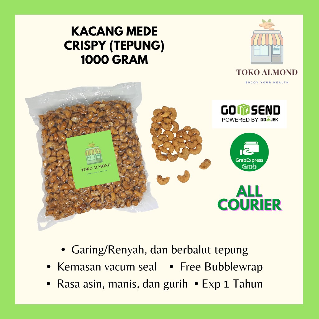 

Kacang Mede Crispy/ Cashew Nut Crispy 1kg