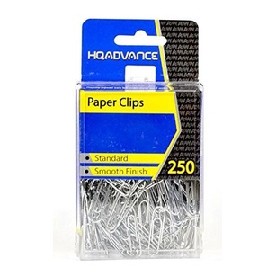 

Klip | Hq Advance Products Boxable Paper Clips, 250-Pc Box, 12101