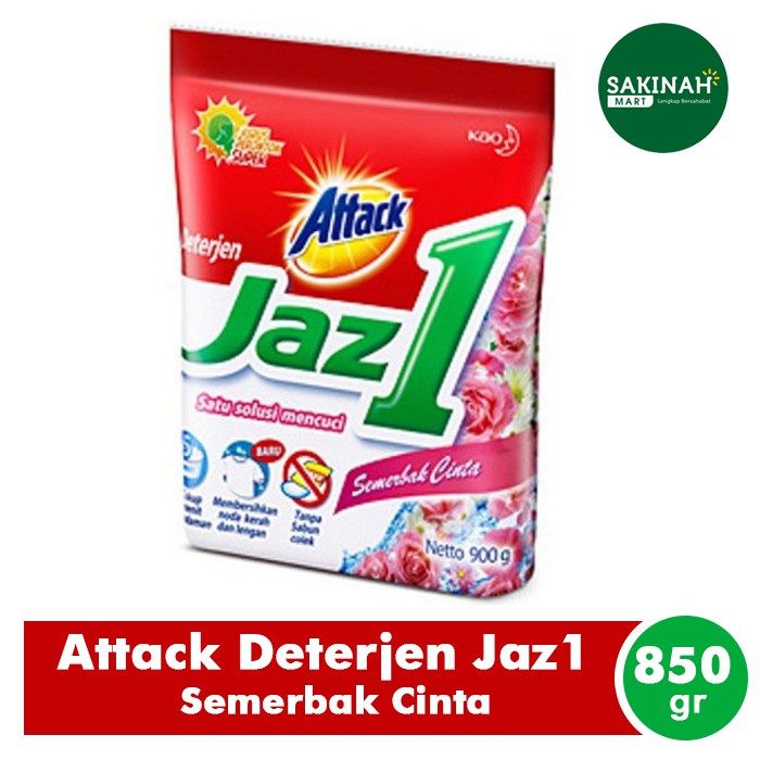 

Attack Jaz1 Semerbak Cinta 850 gr