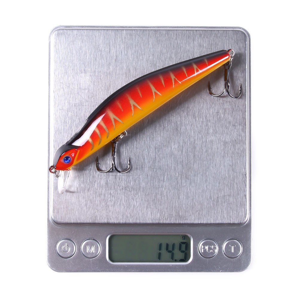 Hengjia 1pc Umpan Pancing Bentuk Ikan Kecil 11cm 14.3g 0.6-1.8m