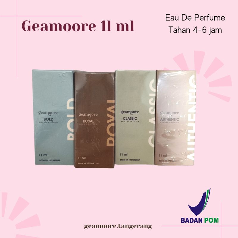 (BPOM) GEAMOORE PARFUM EDP 11ML