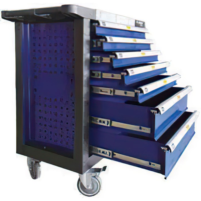 901601 LAKONI PRO TOOL BOX ROLLER CABINET 7 DRAWER 683x460x980MM