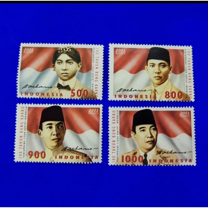 

PERANGKO/PRANGKO 100 THN BUNG KARNO