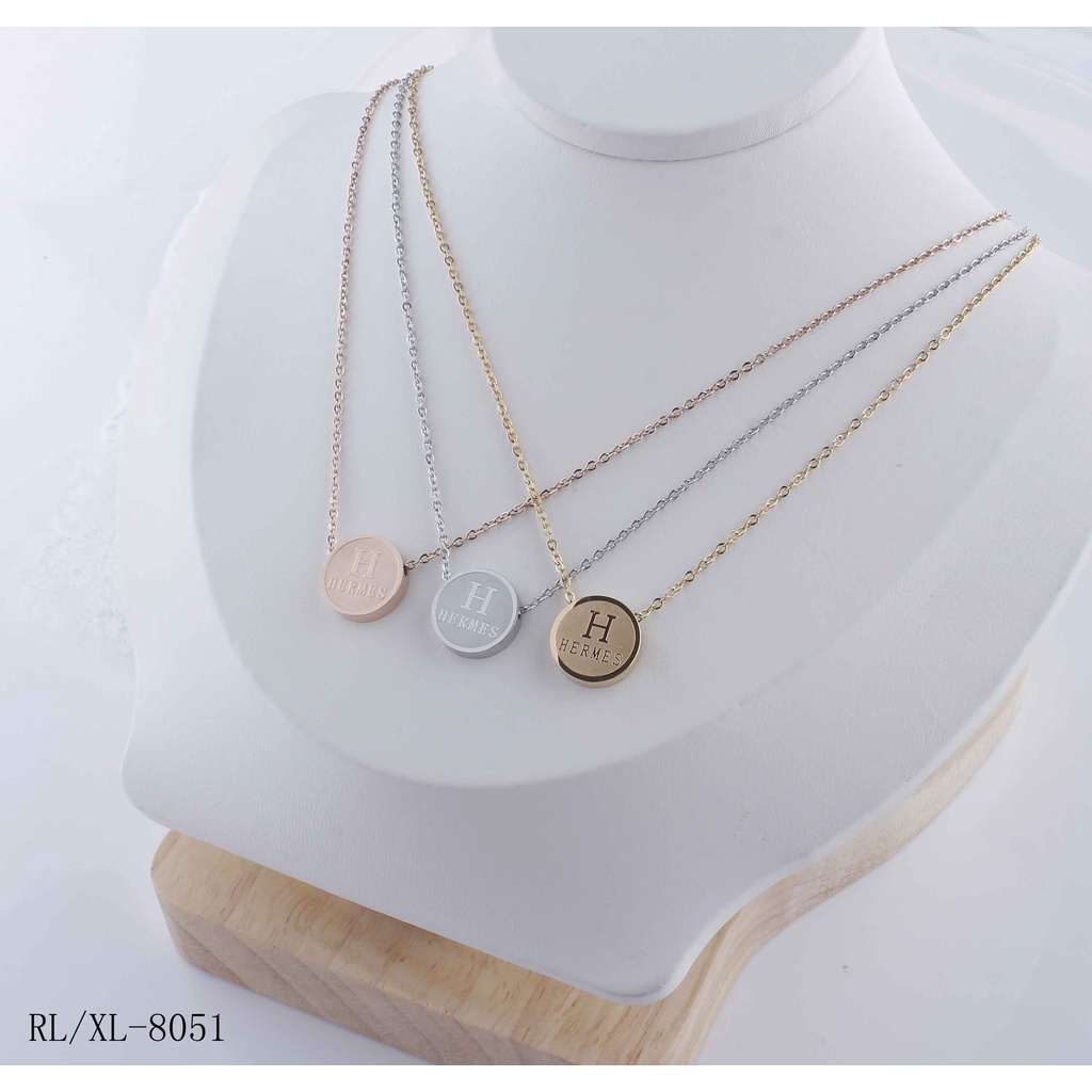 Kalung Titanium Perhiasan Fashion 7505/8051