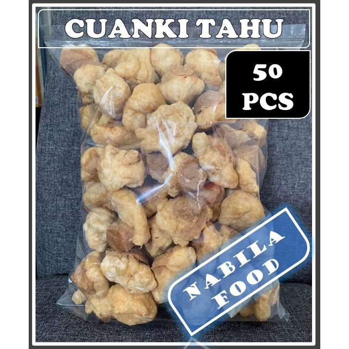 

50 PCS Tahu Cuanki Kering isi Topping Mie Rebus, Baso Aci, Seblak dan cuanki BISA COD