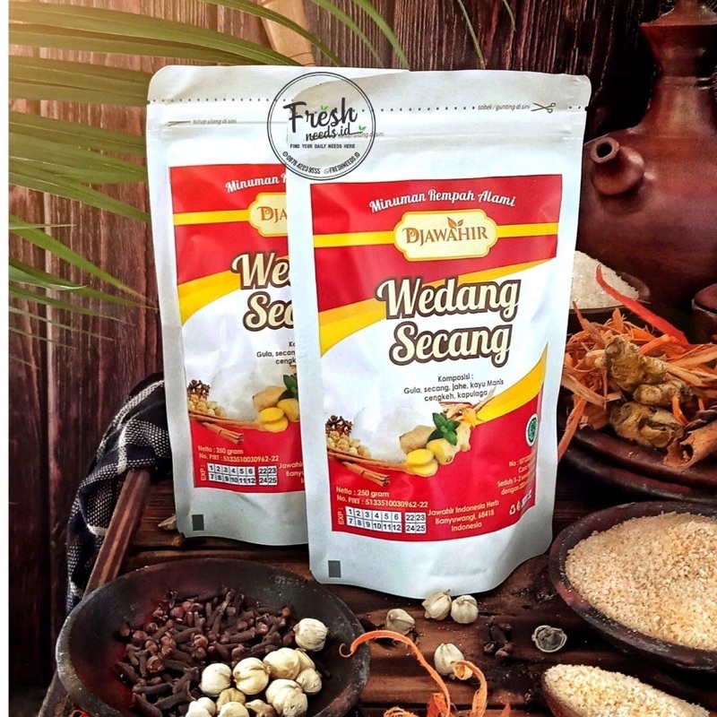 

Djawahir Wedang Secang Instan 250 Gr & 100 gr