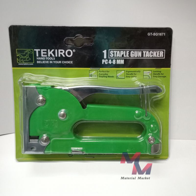 

Tekiro Staple Gun Tacker 4-8mm / Staples tembak