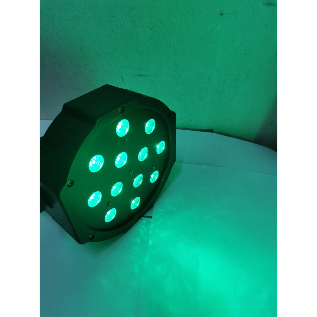 lampu panggung par led parled panggung disco par 12x3watt full colour