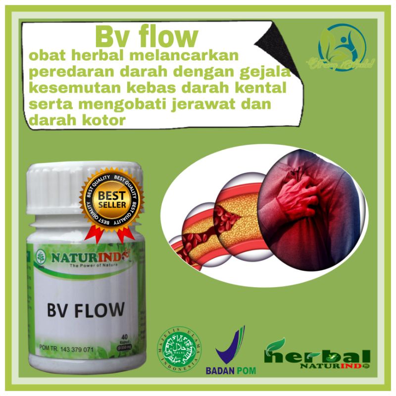 Jual Bv Flow Obat Herbal Melancarkan Peredaran Darah Dengan Gejala