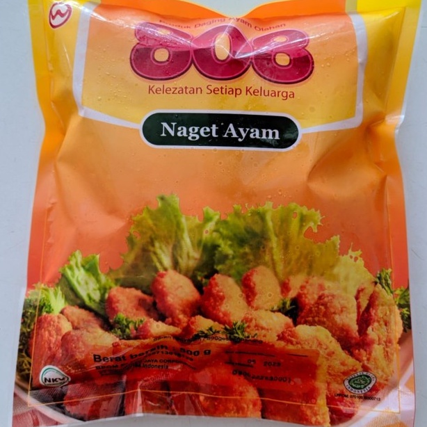 Nugget Ayam 808 500Gr - FROZEN FOOD
