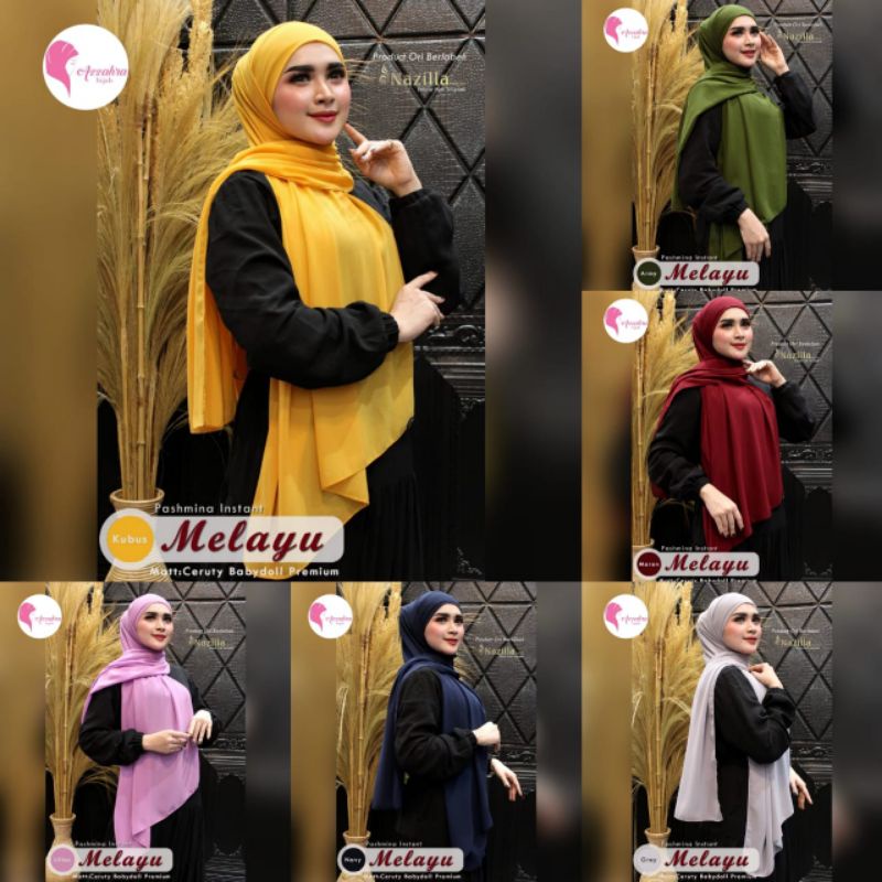 Pasmina Instan Melayu