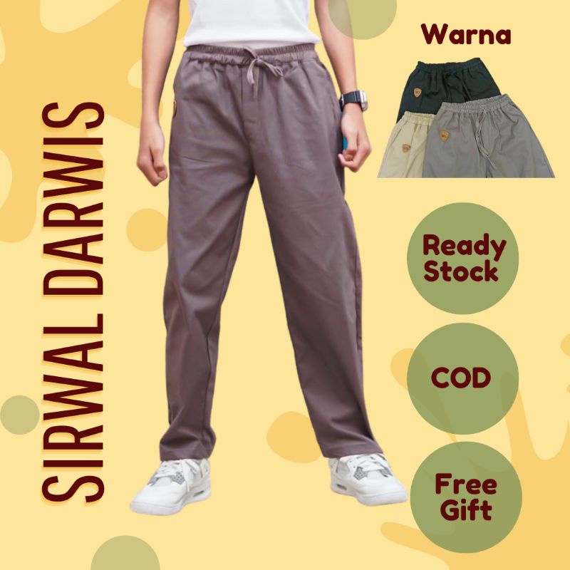 Celana Panjang Sirwal Chino Anak Laki Laki Kakadede