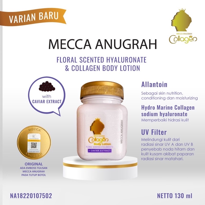 (READY SIAP KIRIM) Bibit Collagen New Barcode By Mecca Anugerah (150ml)