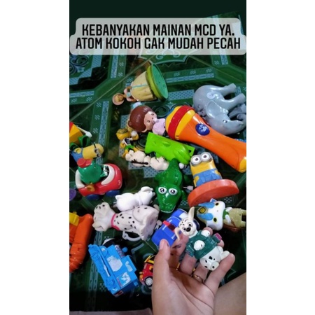 MAINAN KILOAN TERMURAH SECOND / BEKAS LAYAK PAKAI 1KG KONDISI BERSIH TERSORTER-Random/campur