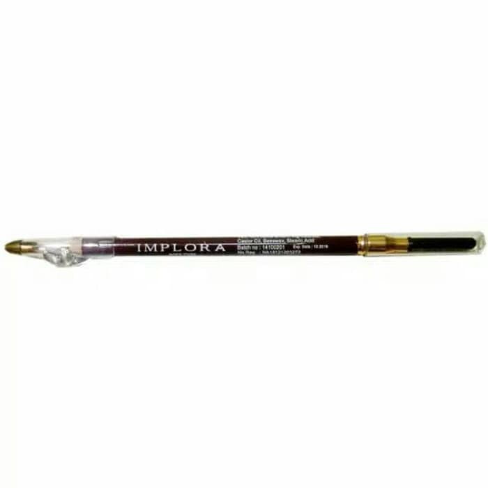 [COD] ORIGINAL PENSIL ALIS IMPLORA EYEBROW PENCIL  2 IN 1 SOFT TYPE EYE BROW [PERAWATAN WAJAH]