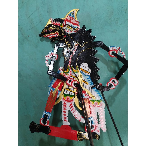 wayang kertas sabrangan HITAM tinggi -+60cm, standar pentas pedalangan