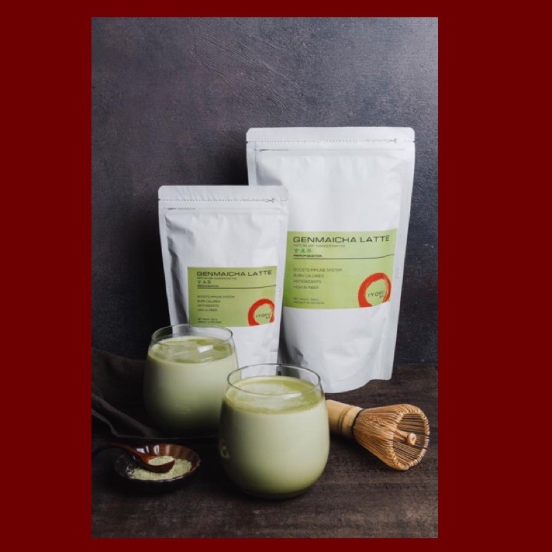 

Iyoku Genmaicha bubuk matcha bubuk 500gr Bubuk Premium