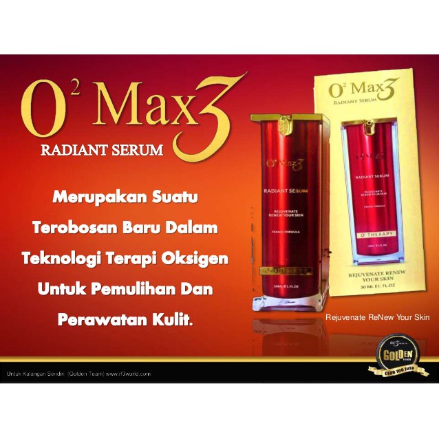 FIRMAX3 / SERUM O2MAX 3 / Solusi untuk Kulit & Penyakit/ORIGINAL