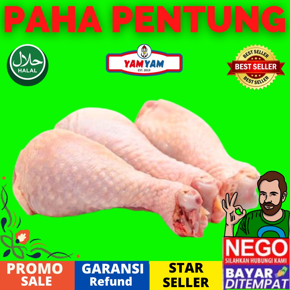 

PAHA PENTUNG AYAM 1000gr 1000gram gram PAHA BAWAH DRUMSTIK AYAM PENTUNG KULIT AYAM MURAH HALAL JAKARTA DEPOK TANGERANG BEKASI TANGSEL BOGOR SEGER SEGAR FRESH FRESS BERSIH MAKANAN SEHAT CEMILAN KELUARGA MAKANAN BEKU FROZEN FOOD FROOZEN LA