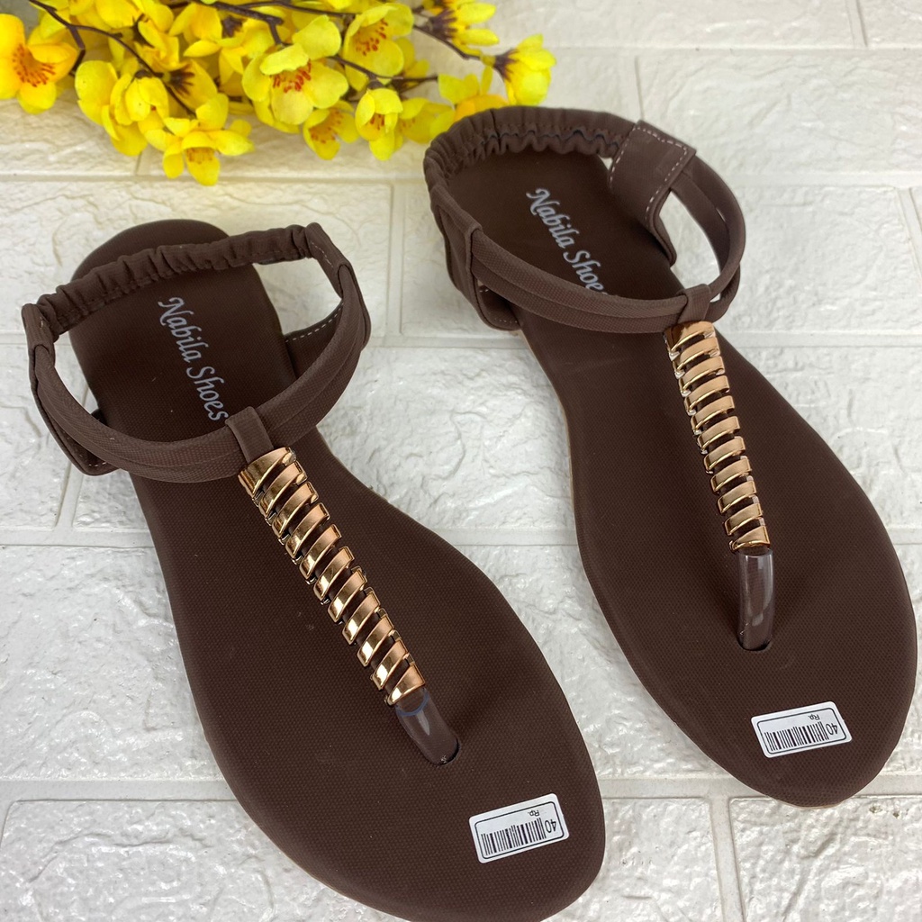 [TAMAN SEPATUKU] SENDAL DEWASA PEREMPUAN YOLANDA JEPIT UK 37-40 BDX08