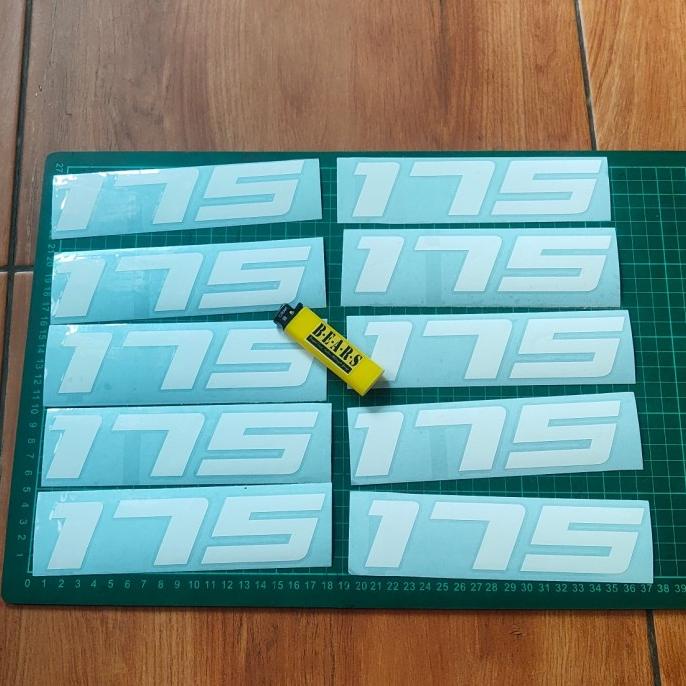 Stiker Tangki atau box Kawasaki W175 cutting sticker w175