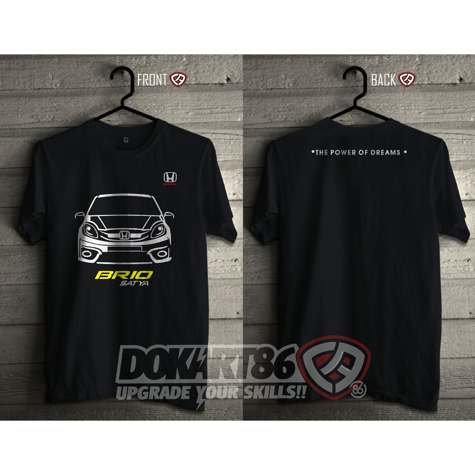 KAOS HONDA BRIO / KAOS MOBIL BRIO / BRIO SATYA