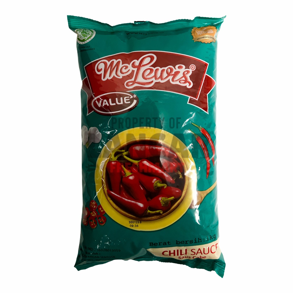 MC LEWIS CHILI SAUCE VALUE 1KG