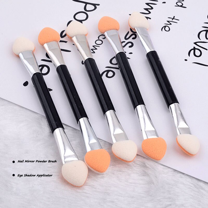 KUAS Eyeshadow Mini 7cm Brush Make Up Mata Kuas Spons EyeShadow Sponge Makeup Brush Makeup Brush Disposable