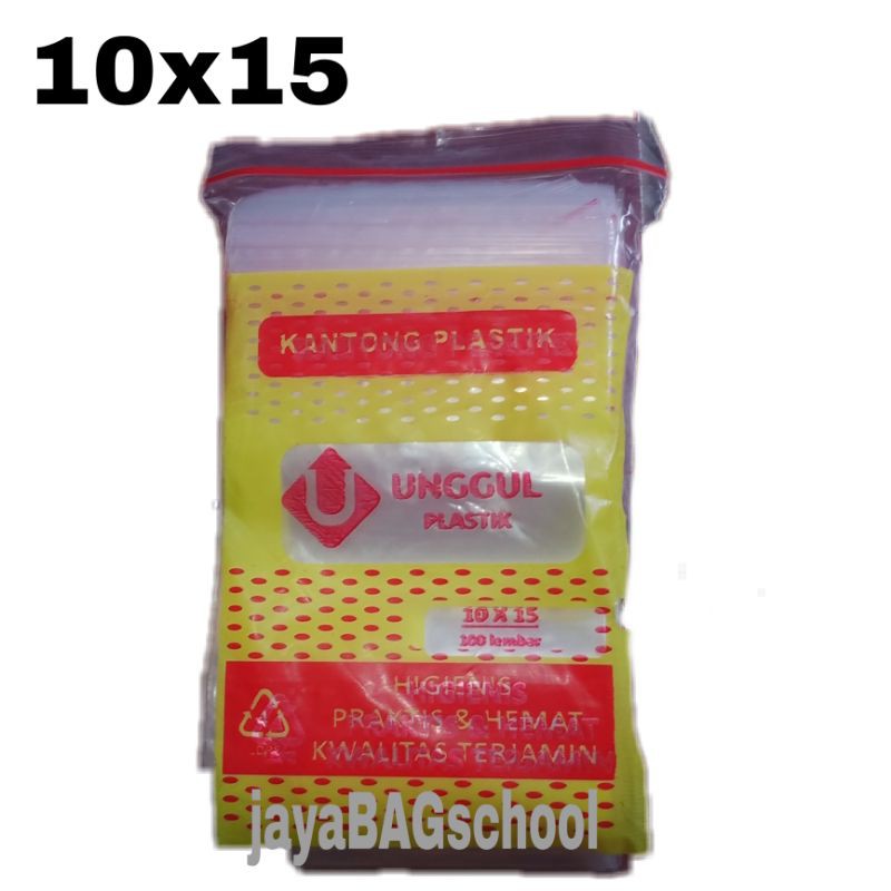 

KLIP UNGGUL BENING 10x15 isi 100lbr