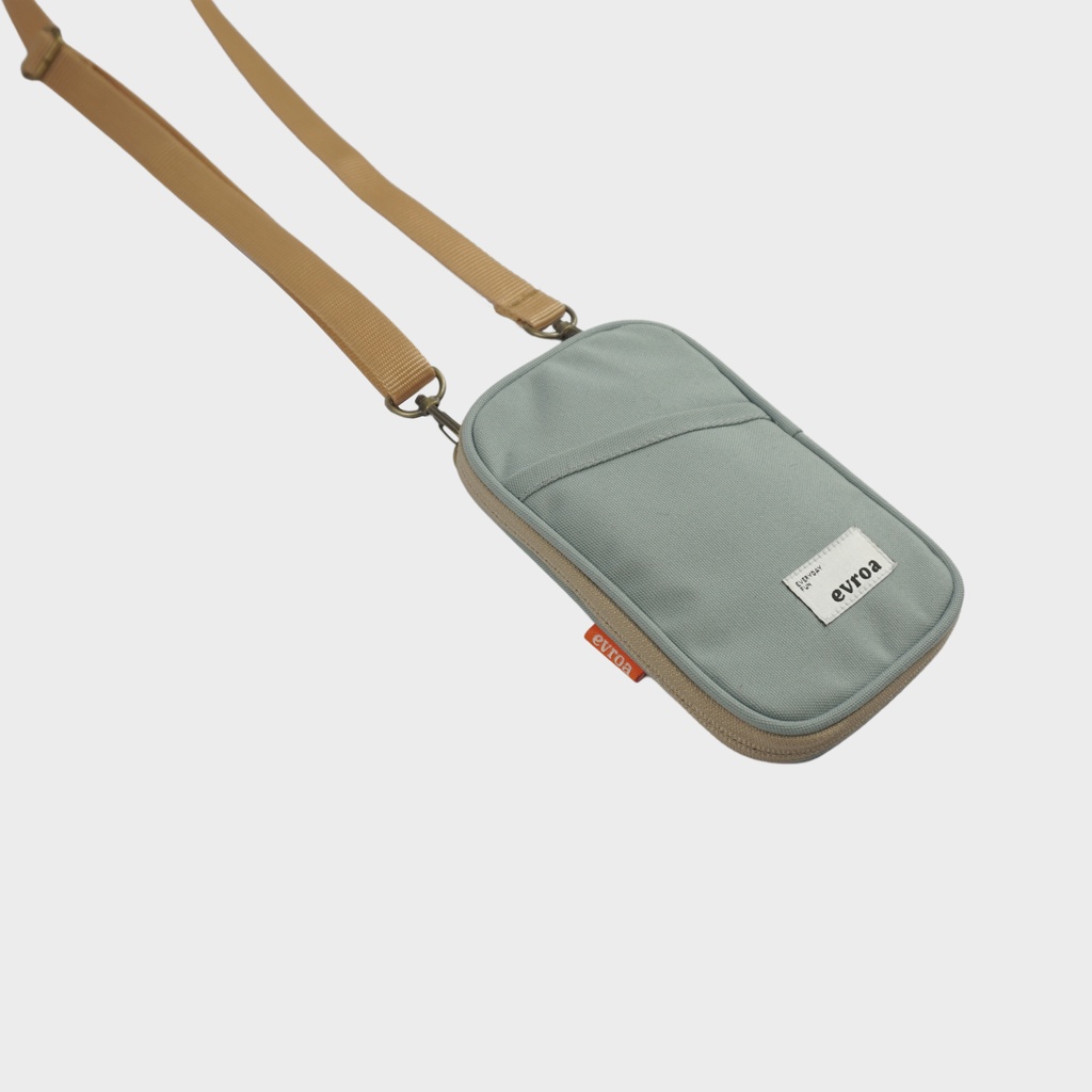 Evroa - Sling Phone Polka - Light Grey