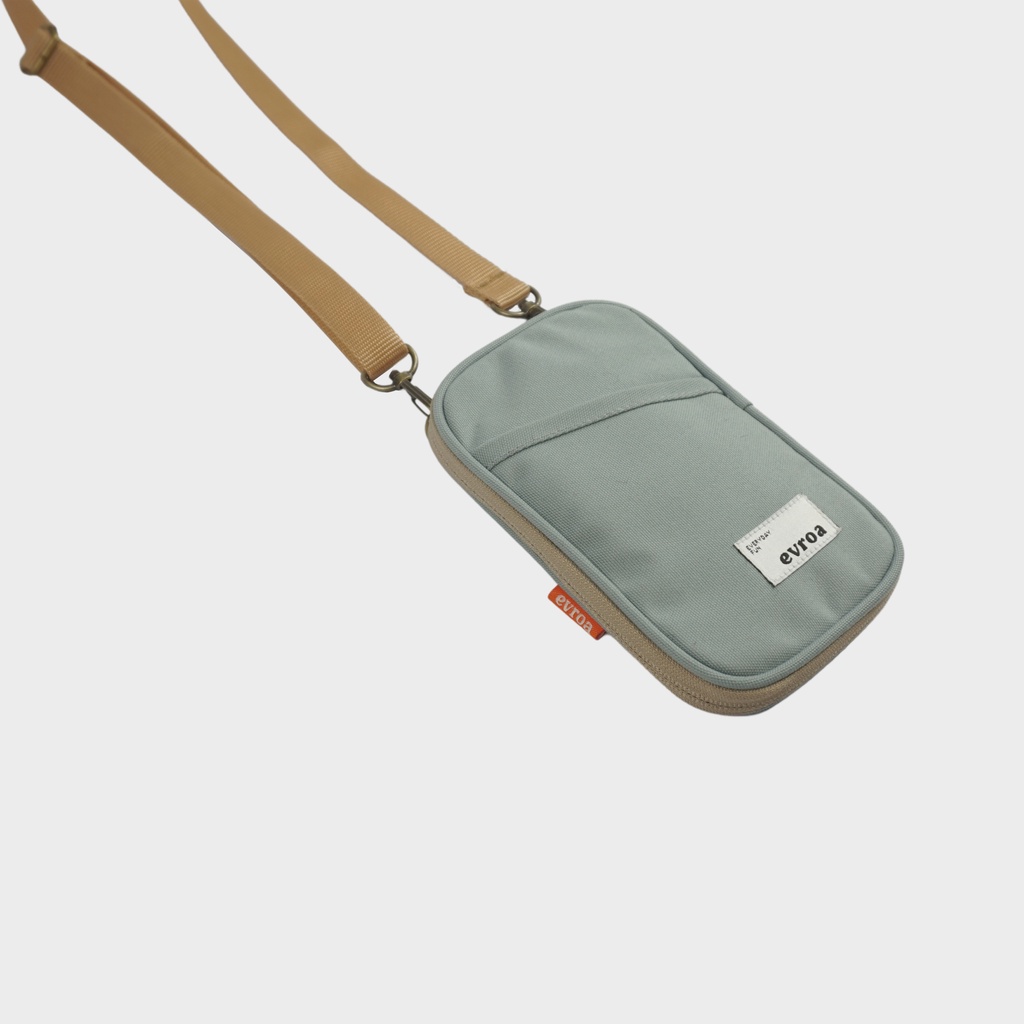 Evroa Polka Sling Phone - Light Grey