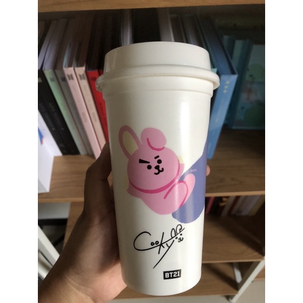 COOKY DUNKIN X BT21 OFFICIAL REUSABLE CUP